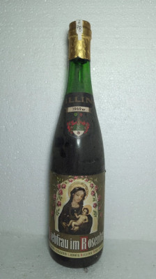 A 78 - VIN LIEBFRAUMILCH, IMP. CORTESE ITALY, recoltare 1969 CL 70 gr 11 foto