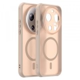 Husa MagSafe pentru Xiaomi 17 Ultra, Techsuit, HaloFrost II, Aurie