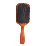 Perie pneumatica lata cu par natural pentru extensii din par 100 % natural de mistret 642 - Sinelco