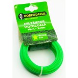 Fir motocoasa, trimmer, sectiune stea, 2mmx15m, Gospodarul Profesionist, MC0043.16