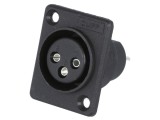 Soclu XLR Mamă 3 Pin Montare Panou