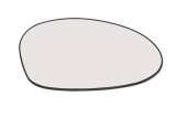 Sticla oglinda, oglinda retrovizoare exterioara BMW Seria 3 Touring (E91) (2005 - 2012) BLIC 6102-02-1212521P