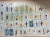 File de istorie cartonase carti joc romanesc din epoca de aur IPBT RSR vezi foto 51 carti cu tot cu dubluri
