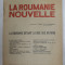 LA ROUMANIE NOUVELLE , REVUE MENSUELLE , NR. 54 , SEPTEMBRE , 1929