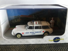 Macheta Citroen ID 19 break - ambulance - ATLAS scara 1:43 foto