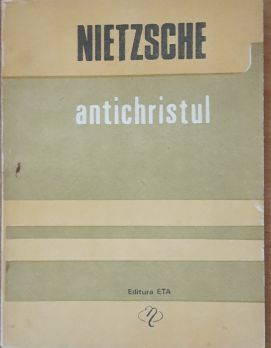 NIETZSCHE - ANTICHRISTUL