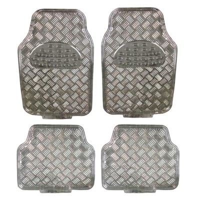 Covorase Auto Universale, model Diamond, culoare Crom Carbon foto