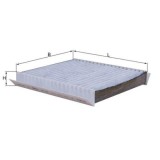 Mahle Filtru, aer habitaclu