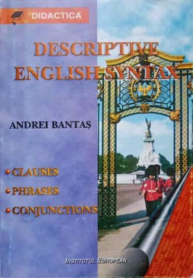 DESCRIPTIVE ENGLISH SYNTAX-ANDREI BANTAS-237695 foto