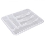 Suport Tac&acirc;muri, Transparent, Plastic, 6 Compartimente, 40x30x4.5cm, Oem