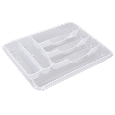 Suport Tac&amp;acirc;muri, Transparent, Plastic, 6 Compartimente, 40x30x4.5cm foto