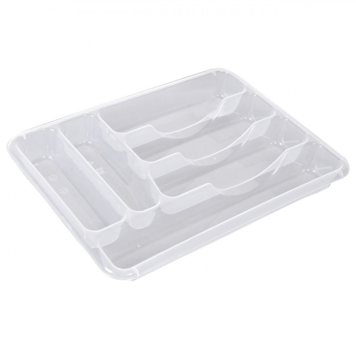 Suport Tac&acirc;muri, Transparent, Plastic, 6 Compartimente, 40x30x4.5cm