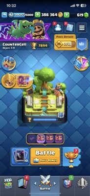 Cont de clash royale foto