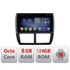 Navigatie SUBARU FORESTER 2007-2013 F-su01 Octa Core cu Android Radio Bluetooth Internet GPS WIFI DSP 8+128GB 4G CarStore Technology