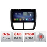 Navigatie SUBARU FORESTER 2007-2013 F-su01 Octa Core cu Android Radio Bluetooth Internet GPS WIFI DSP 8+128GB 4G CarStore Technology