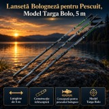 Lansetă Bologneză pentru Pescuit, Model Targa Bolo, 5 m