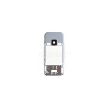 Nokia E65 Middlecover alb foto