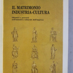 IL MATRIMONIO INDUSTRIA - CULTURA - OBIETIVVI E PERCORSI NELL ' INIZIATIVA CULTURALE DELL ' IMPRESA , a cura di ADRIANA ZAPPALA , 1988