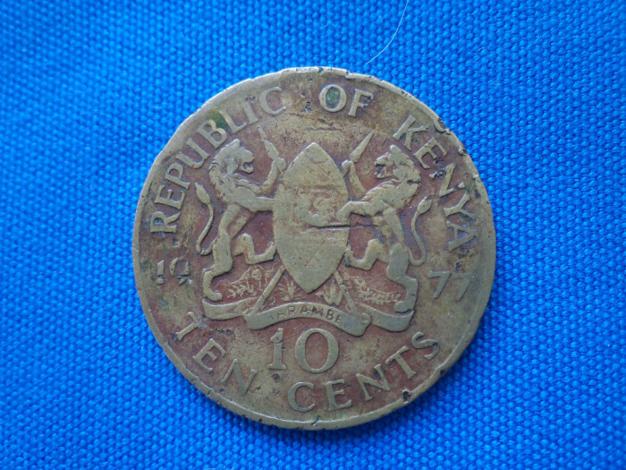 10 CENTS 1977 / KENYA