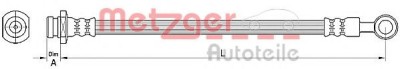 Conducta / cablu frana CHEVROLET SPARK (M300) (2009 - 2016) METZGER 4110491 foto