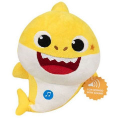 Jucarie muzicala din plus Baby Shark, 18 cm