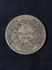 Moneda Argint Franta 1849 A, 5 Franci, 25g, Argint 0.900