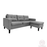 Cumpara ieftin Coltar reversibil Maneli Pako World Antracit 196x138x82 cm