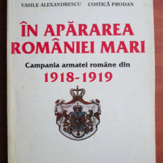 In apararea Romaniei Mari : campania Armatei Romane din 1918-1919 / D. Preda...