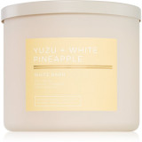 Bath &amp; Body Works Yuzu + White Pineapple lum&acirc;nare parfumată 411 g