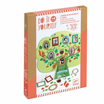 Joc creativ DIY Arborele genealogic, Djeco foto