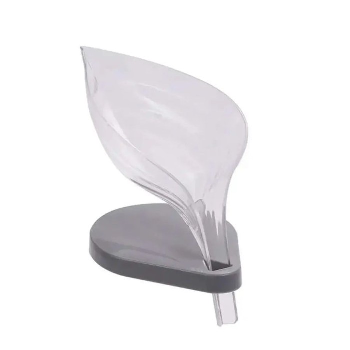 Suport Sapun cu Scurgere Gri ModernLight Concept
