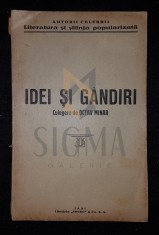 MINAR OCTAV, IDEI SI GANDURI, 1935, Iasi foto