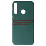 Husa Silicon Huawei Y7p Midnight Green, Calitate Premium