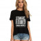 Tricou dama negru - Straight Outta Targu Mures - 2XL