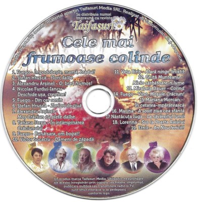 CD Cele Mai Frumoase Colinde, original foto