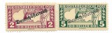 Austria - Timbre serviciu expres, 1917, supratipar "Deutschosterreich", 1919 - serie neobliterata