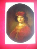 HOPCT 23763 PORTRET DE BAIAT- REMBRANDT 1606-1669 --RUSIA--MUZEE - CP PICTURA --NECIRCULATA