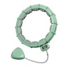 Cerc Hula Hoop cu Greutate Ajustabila inSPORTline Lite 135cm, LCD, Magneti Masaj, 500g, Fitness, Slabire