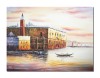 Tablou GIGANT pictat manual, Venetia, Palatul Dogilor, 120x90cm ulei pe panza, Spectaculos