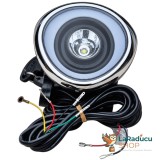Far cu Bord LCD CityCoco Tip 3 M5-M6 LED Angel Eyes Contact Cheie