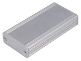 Carcasă aluminiu gri 41x80x16mm
