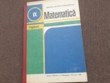 ALGEBRA MANUAL PENTRU CLASA A IX A C NASTASESCU CARTONATA