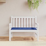 VidaXL Pernă de bancă de grădină, albastru, 120x50x4 cm, textil oxford