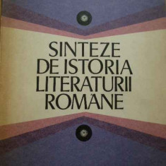 Sinteze De Istoria Literaturii Romane - Sanda Radian Venera Dogaru ,284606