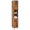 vidaXL Dulap de baie, lemn vechi, 30x30x179 cm, lemn prelucrat 856140
