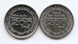 Venezuela Set 2 - 25, 25 Centimos 2010/11 - (Independence) V17, UNC !!!