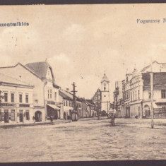 4532 - GHIORGHIENI, Harghita, Market, Romania - old postcard - used - 1931