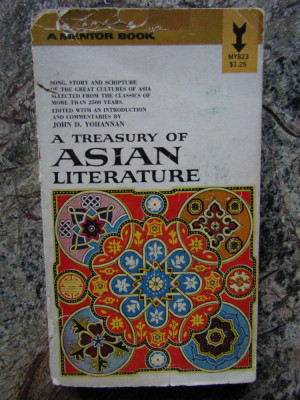A Treasury of Asian Literature - John D. Yohannan foto