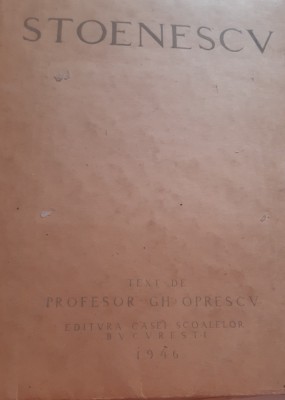 STOENESCU GEORGE OPRESCU 1946 foto