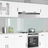 VidaXL Spate de bucătărie Alb 100 x 60 cm sticlă securizată 3415529